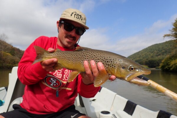 guided fly fishing float trips on the west branch of the delaware river (981)