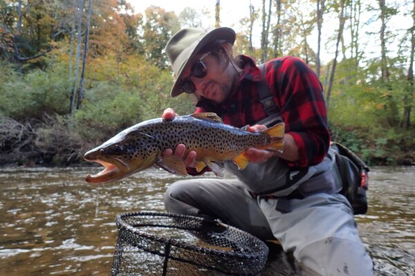 guided fly fishing pennsylvania pocono mountains and west branch delaware river new york trout filingo fly fishing (1275)