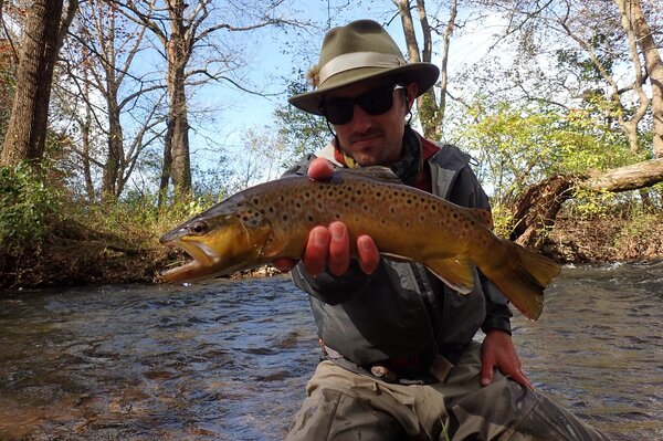 fly fishing the pocono mountains and delaware river for wild trout with jesse filingo of filingo fly fishing (656)