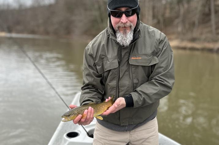 west branch Delaware river fly fishing guide jesse filingo