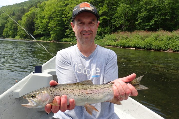 west branch delaware river fly fishing guide jesse filingo pennsylvania fly fishing guide