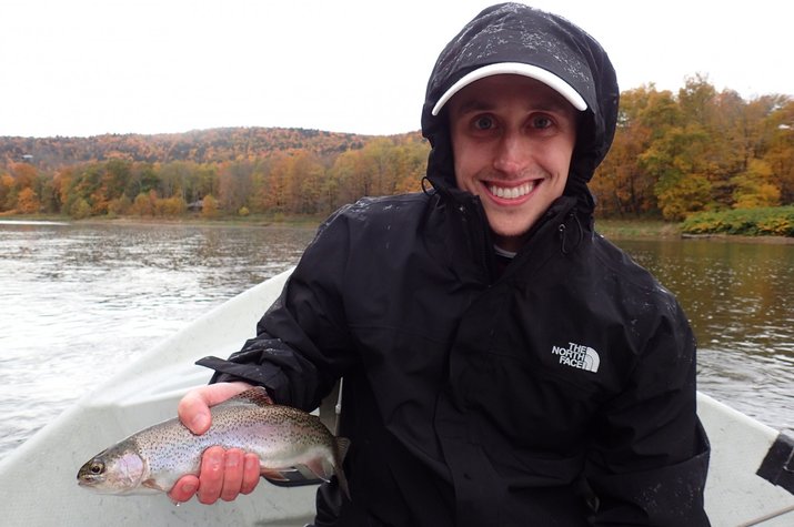 upper delaware river guided fly fishing new york and pennsylvania fly fishing jesse filingo
