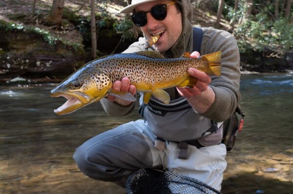 pocono mountains pennsylvania guided fly fishing guide jesse filingo (1383)