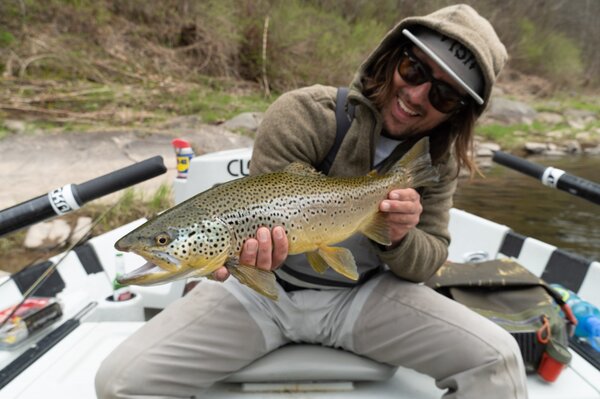 upper delaware river guided fly fishing with fishing guide jesse filingo (1392)