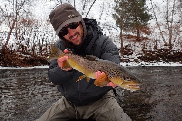 fly fishing the pocono mountains with jesse filingo of filingo fly fishing for wild brown trout fly fishing (457)