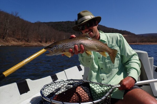 upper delaware river guided float trips with jesse filingo of filingo fly fishing (510)