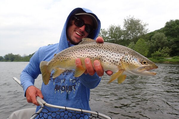 upper delaware river guided fly fishing jesse filingo filingo fly fishing new york (1158)