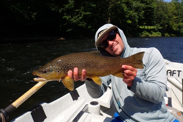 delaware river guided fly fishing float tours (883)