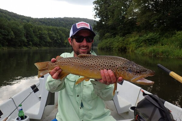 fly fishing the upper delaware river and west branch delaware river with jesse filingo of filingo fly fishing (605)