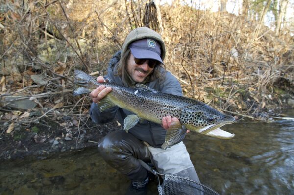 guided fly fishing pocono mountains pennsylvania fly fishing guide jesse filingo (1521)