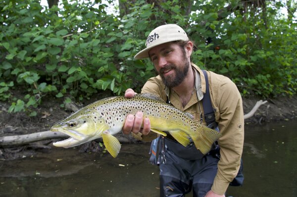 guided fly fishing pennsylvania pocono mountains trout (1607)