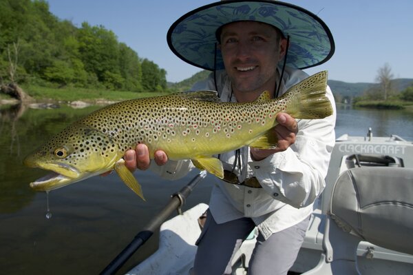 upper delaware river fly fishing guide jesse filingo (1914)