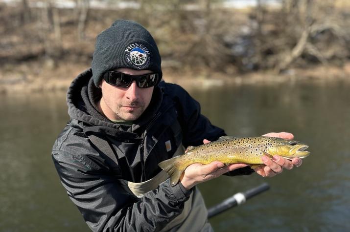 west branch delaware river fly fishing guide jesse filingo 