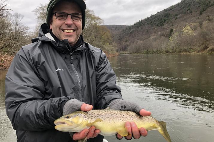 guided fly fishing float trips on the upper delaware river with filingo fly fishing