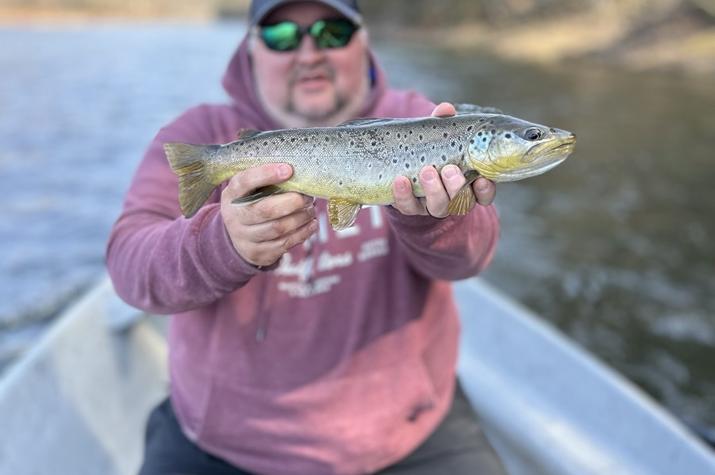 upper delaware river west branch delaware river fishing guide jesse filingo