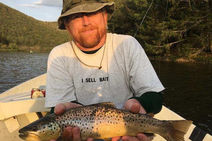 guided fly fishing float trips on the west branch of the delaware river with jesse filingo of filingo fly fishing