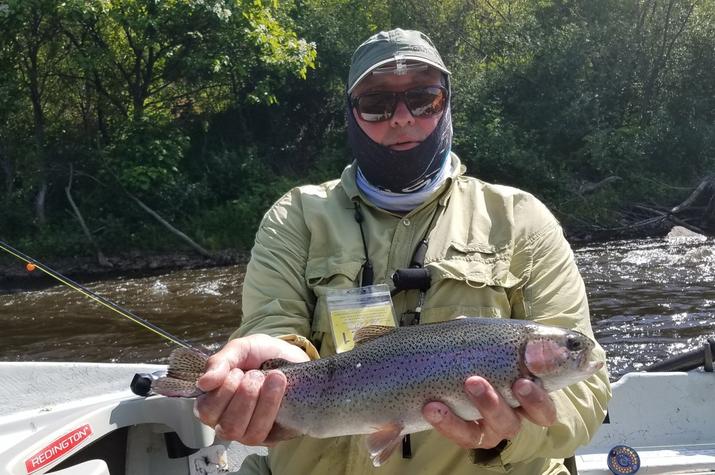 guided fly fishing tours in the pocono mountains with filingo fly fishing
