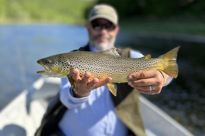 upper delaware river fly fishing wild trout guide jesse filingo