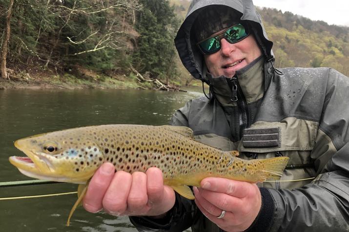 guided fly fishing float trips on the delaware river with jesse filingo of filingo fly fishing