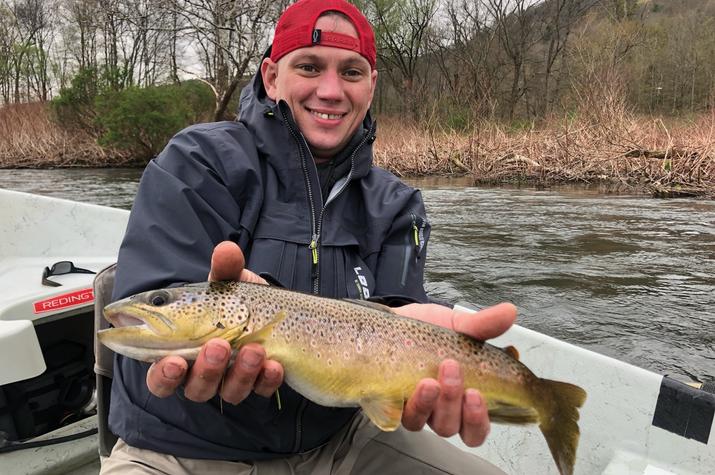delaware river guided fly fishing tours with jesse filingo of filingo fly fishing