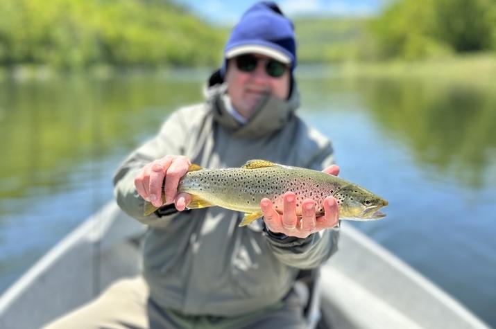 upper delaware river trout fly fishing delaware river