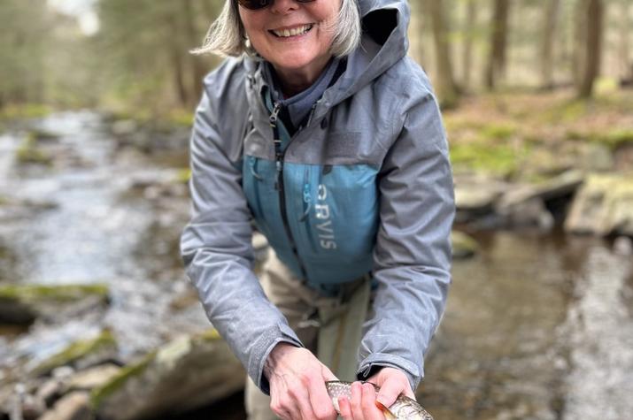 fly fishing Pennsylvania pocono mountains trout