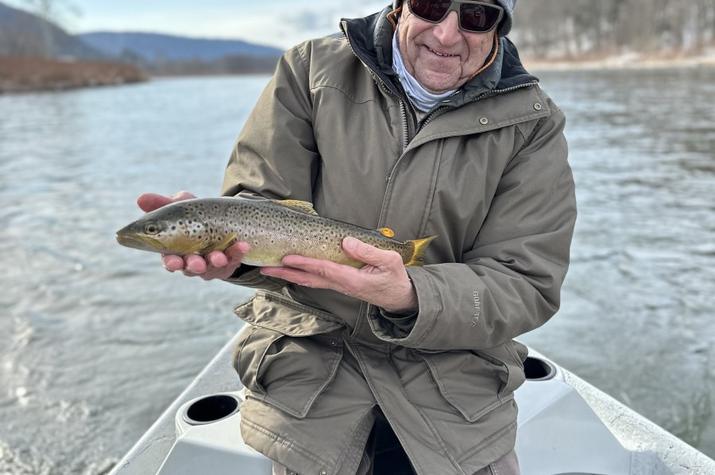 guided fly fishing west branch delaware river