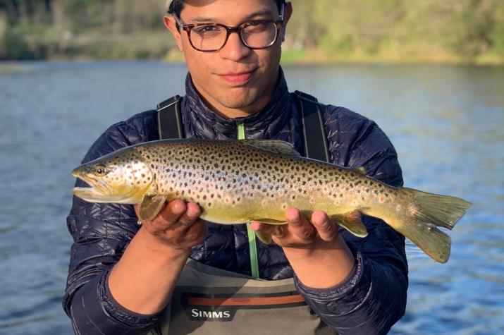 delaware river guided fly fishing with jesse filingo of filingo fly fishing