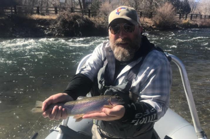 guided fly fishing with filingo fly fishing for wild rainbow trout