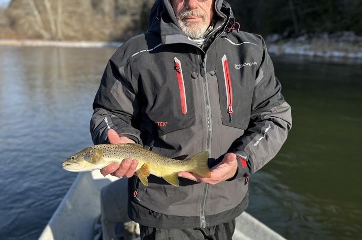 west branch Delaware river fly fishing guide jesse filingo delaware river