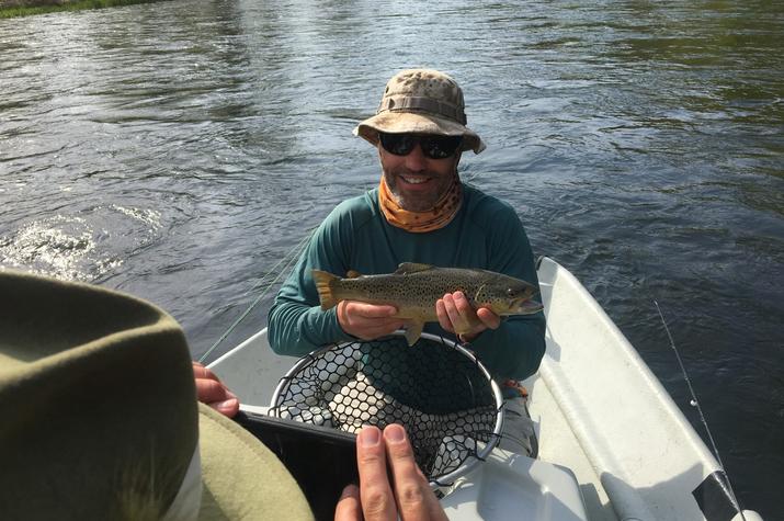 floating the upper delaware river on a guided fly fishing tour with jesse filingo of filingo fly fishing