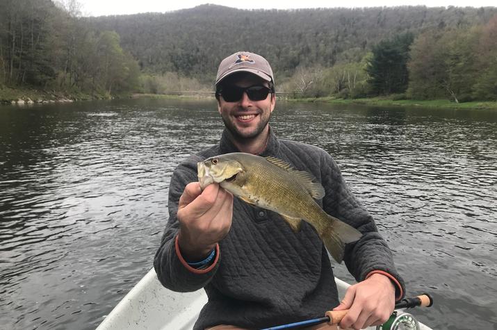 fly fishing the upper delaware river for wild brown and rainbow trout with filingo fly fishing