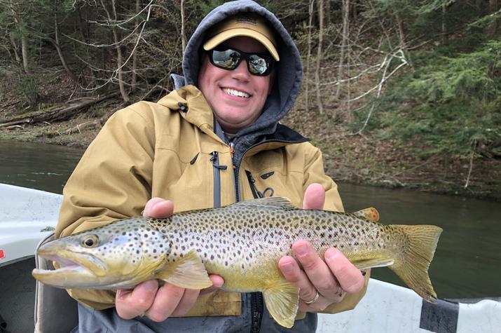 guided fly fishing tours on the upper delaware river with jesse filingo of filingo fly fishing