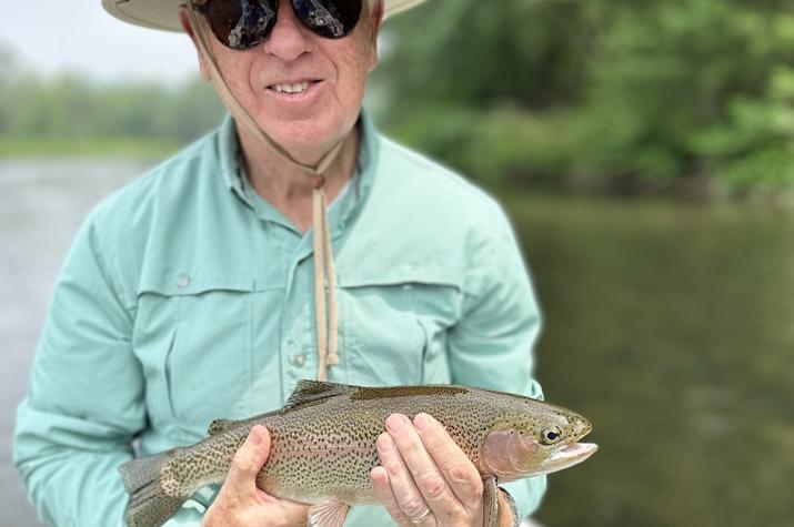 west branch delaware river trout guide jesse filingo