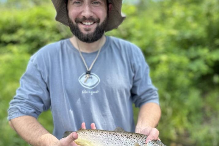 west branch delaware river trout guide jesse filingo