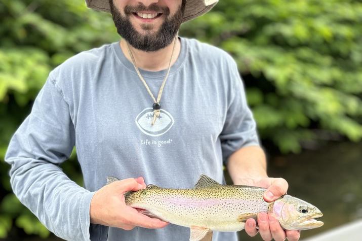 west branch delaware river trout fishing guide jesse filingo