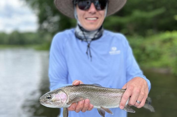 west branch delaware river fly fishing guide jesse filingo