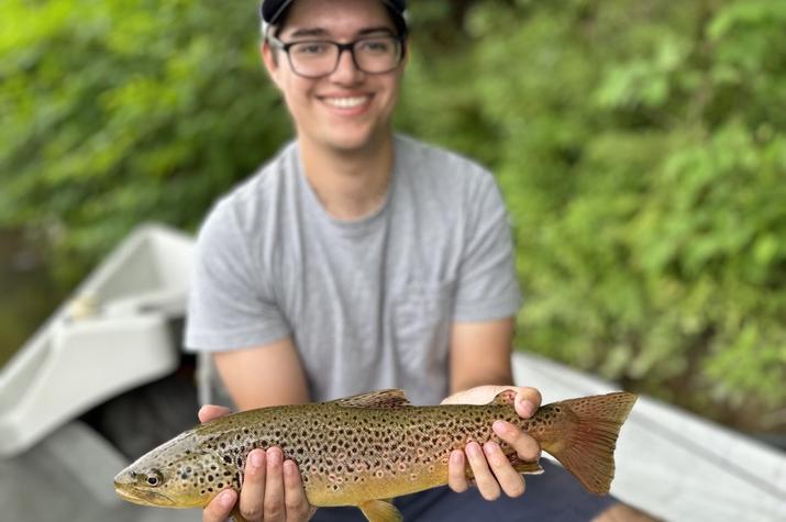 west branch delaware river trout