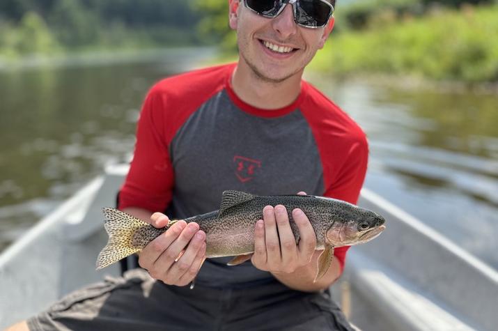 upper delaware river trout fishing