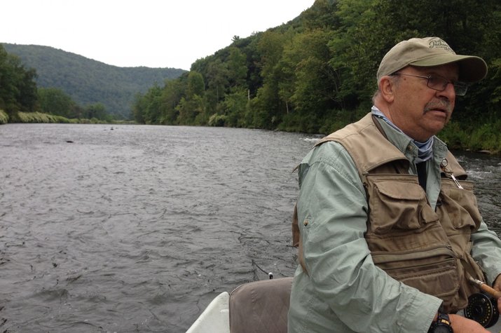 guided fly fishing float trips with jesse filingo down the upper delaware river