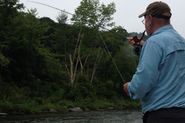 guided fly fishing trips down the west branch of the delaware river for wild trout with jesse filingo of filingo fly fishing