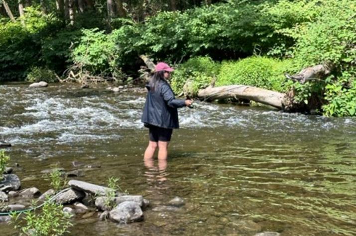 fly fishing pocono mountains pennsylvania