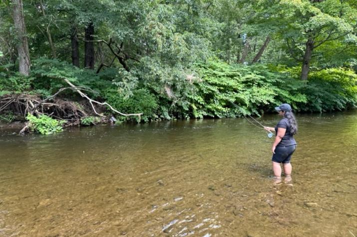 fly fishing pocono mountains pennsylvania