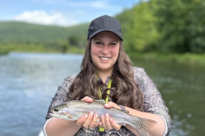 west branch delaware river fly fishing guide jesse filingo