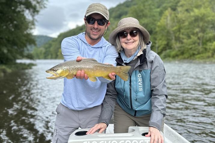 west branch delaware river fly fishing guide jesse filingo