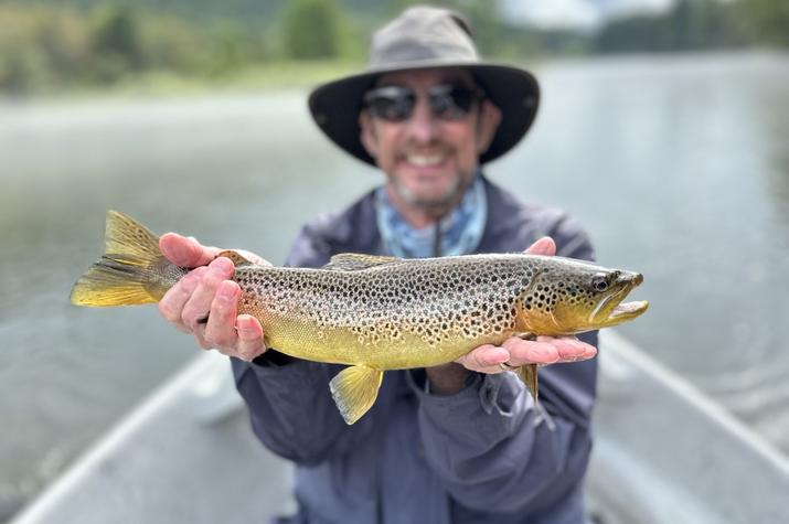 fly fishing west branch delaware river trout 