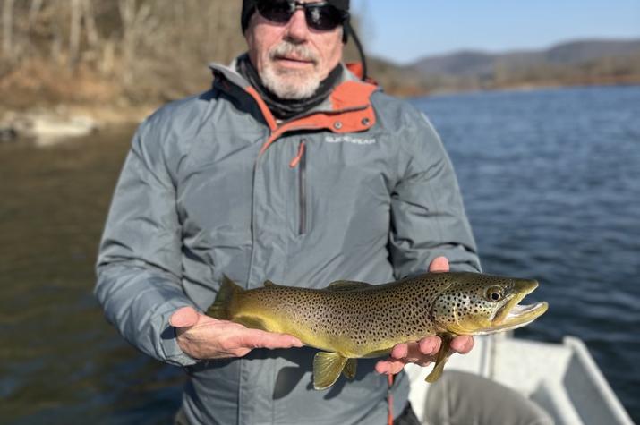 west branch delaware river fly fishing guide jesse filingo