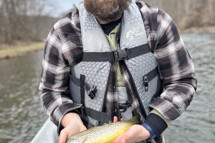 west branch delaware river fly fishing guide jesse filingo