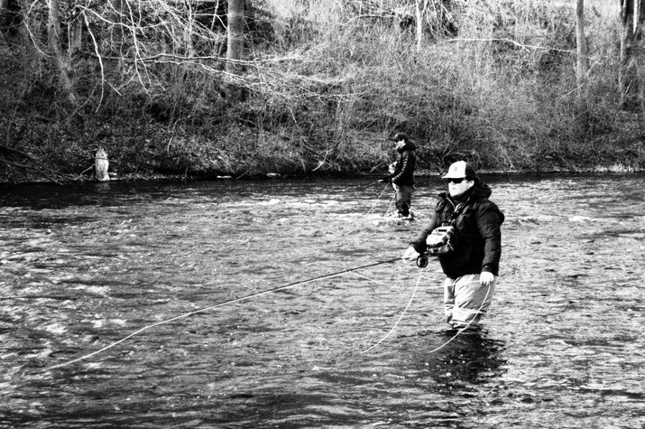 guided fly fishing in the pocono mountains