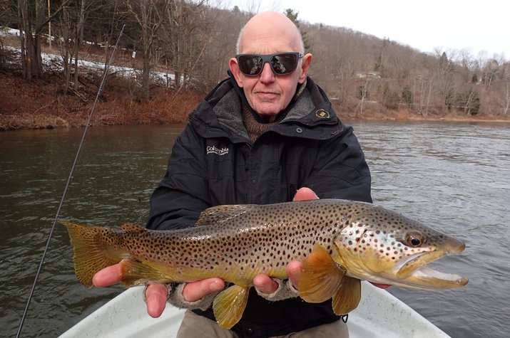 filingo fly fishing guided fly fishing float trip pennsylvania new york delaware river